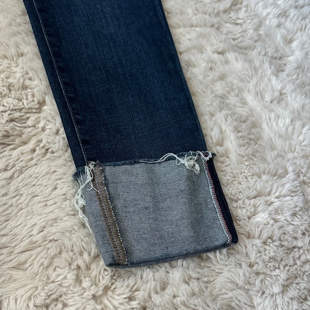 Joe's Jeans Dark Blue Ankle Cropped Denim